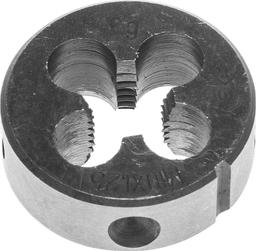 ЗУБР М10 x 1.25 мм сталь 9ХС, плашка круглая ручная (4-28022-10-1.25) - 1