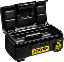STAYER TOOLBOX-16, 390 х 210 х 160, пластиковый ящик для инструментов, Professional (38167-16) - 3