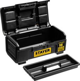 STAYER TOOLBOX-16, 390 х 210 х 160, пластиковый ящик для инструментов, Professional (38167-16) - 4