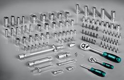 KRAFTOOL X-Drive 108, 108 предм., (1/2″+3/8″+1/4″), универсальный набор инструмента (27888-H108) - 2