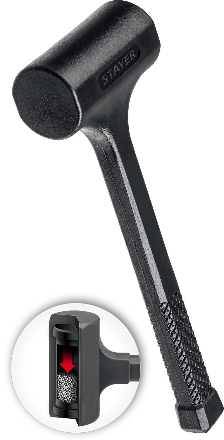 STAYER 40 мм, 450 г, цельнолитой безынерционный молоток, Professional (2042-1350)