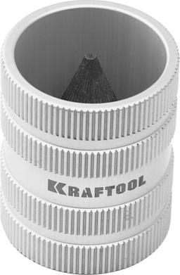 KRAFTOOL INOX, 6-36 мм, зенковка - фаскосниматель для зачистки и снятия внутренней и внешней фасок (23790-35) - 1