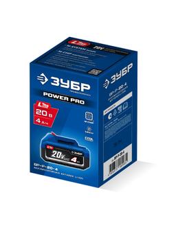 ЗУБР Power PRO, 20 В, 4.0 А·ч, аккумулятор LMS, ПРОФЕССИОНАЛ (BP-P-20-4) - 10