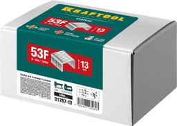KRAFTOOL тип 20GA (53F/D/056) 13 мм, 5000 шт, скобы для степлера (31787-13) - 2