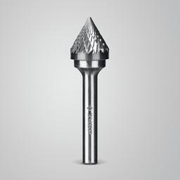 ЗУБР 16х14 мм, тип J (зенкер с вершиной 60°), хв-к 6 мм, твердосплавная борфреза, ПРОФЕССИОНАЛ (28808-16-14) - 7