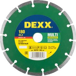 DEXX Multi Universal, 180 мм, (22.2 мм, 7 х 2.2 мм), сегментный алмазный диск (36701-180) - 1