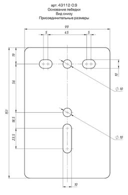 STAYER MAXPull, 0.9 т, 8 м, ручная барабанная тросовая лебедка (43112-0.9) - 2