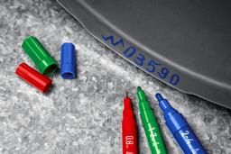 ЗУБР МК-400 2-4 мм, круглый, зеленый, Маркер-краска, ПРОФЕССИОНАЛ (06325-4) - 10