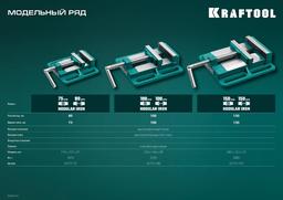 KRAFTOOL 75 мм, станочные сверлильные тиски (32715-75) - 2