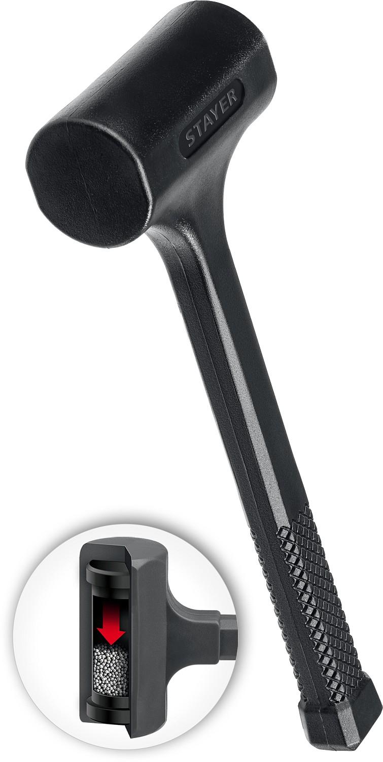 STAYER 40 мм, 450 г, цельнолитой безынерционный молоток, Professional (2042-680)