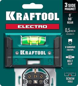 KRAFTOOL Electrо 76 мм, магнитный уровень (34786) - 8
