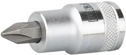 KRAFTOOL PHILLIPS, 1/2",PH4, торцовая бита-головка (27901-4) - 1