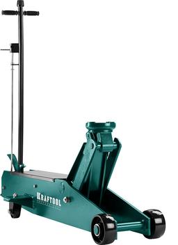 KRAFTOOL HIGH-LIFT, 10 т, 160 - 560 мм, для тяжелой техники, подкатной домкрат (43455-10) - 5