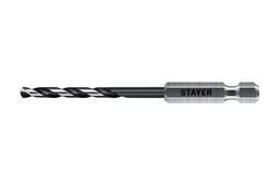 STAYER НЕХ-1/4″, d 3.2 х 89 мм, сверло по металлу для винтовёртов и шуруповертов IMPACT READY (29603-3.2) - 1