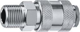ЗУБР 3/8"M - рапид муфта, переходник, Профессионал (64911-3/8) - 1