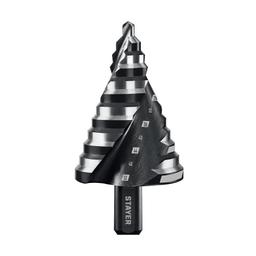 STAYER Pro-Max 6-52мм, 12 ступеней, винтовая спираль, сверло ступенчатое (29661-6-52-12) - 1