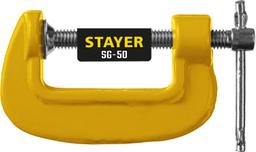 STAYER SG-50, 50 мм, чугунная струбцина G (3215-050) - 2