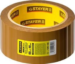 STAYER 48 мм, 60 м, 45 мкм, коричневая, клейкая лента (1207-50) - 2