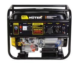 Портативный бензогенератор Huter DY6500LXA - 3