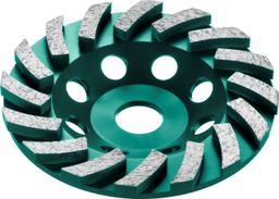 KRAFTOOL Turbo, d 125 мм, сегментная алмазная шлифовальная чашка (33368-125) - 1