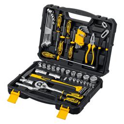 STAYER UNIVERSAL 83, 83 предм., (1/2"+ 1/4"), универсальный набор инструмента, Professional (27710-H83) - 8