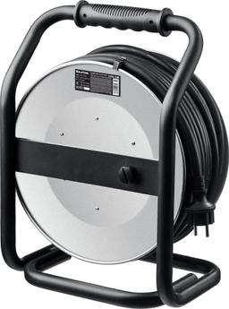 KRAFTOOL КГ 3х2.5 30м 4000Вт IP44, HEAVY DUTYСиловой удлинитель на стальной катушке (55086-30) - 2