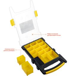 STAYER ROCKET-15, 280 x 320 x 50 мм, (11"), пластиковый органайзер с 15 съемными лотками (2-38031) - 3