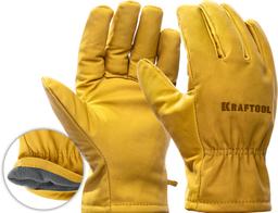 KRAFTOOL EXTREM, XL, от мех. воздействий, кожаные перчатки (1136-XL) - 1