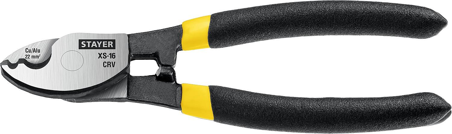 STAYER Hercules XS-16, 9мм, 160 мм, кабелерез, Professional (2332-16_z02)