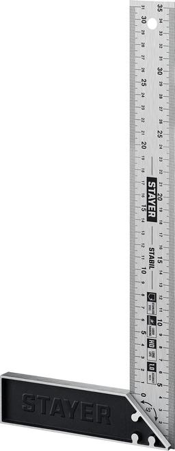 STAYER 350 мм, столярный угольник, Professional (3431-35) - 5