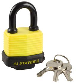 STAYER 50 мм, всепогодный, навесной замок (37140-40) - 1