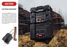 KETER FOLDING, 850 х 550 х 755 мм, складной столярный верстак (38730) - 6