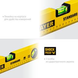 STAYER STANDARD, 400 мм, с линейкой, уровень (3460-040) - 5