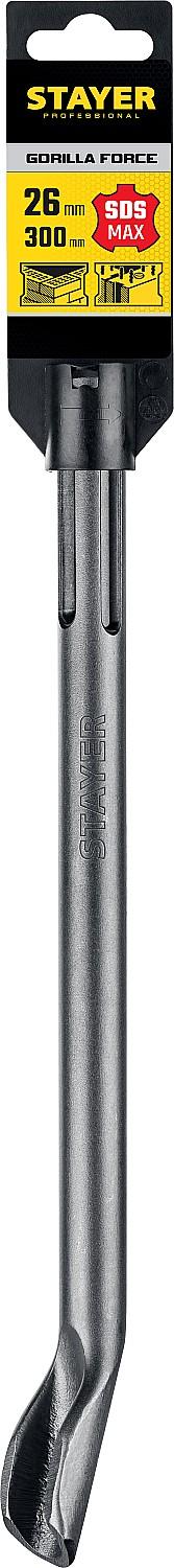 STAYER Gorilla Force, 26 x 300 мм, SDS-max, зубило-штробер, Professional (29396-26-300) - 2