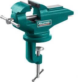 KRAFTOOL Mini, 65 мм, стальные настольные тиски (32713-75) - 1