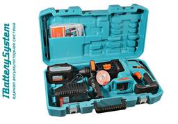 Аккумуляторный перфоратор Sturm! CRH1832BLC 1BatterySystem - 12
