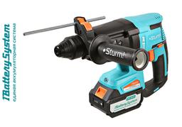 Аккумуляторный перфоратор Sturm! CRH1832BLC 1BatterySystem - 4