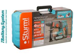 Аккумуляторный перфоратор Sturm! CRH1832BLC 1BatterySystem - 7