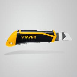 STAYER HERCULES-25, 25 мм, нож с винтовым фиксатором (09147) - 4