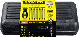 STAYER Hercules-20-in-1, 20 предм., отвертка с переставными стержнями (2513) - 2