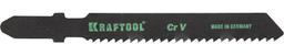 KRAFTOOL T119B, EU-хвост., по дереву, чистый рез, шаг 2 мм, 55 мм, 2 шт, полотна для лобзика (159535-2) - 1