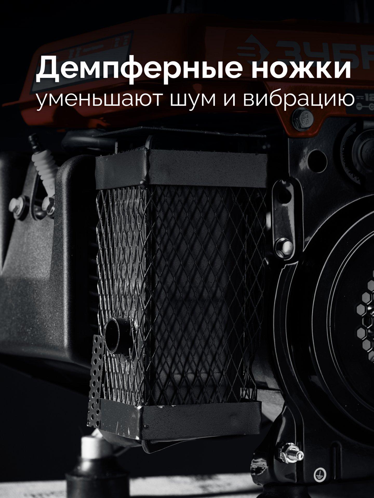 ЗУБР 1100 Вт, инверторный генератор (СБИ-1100)