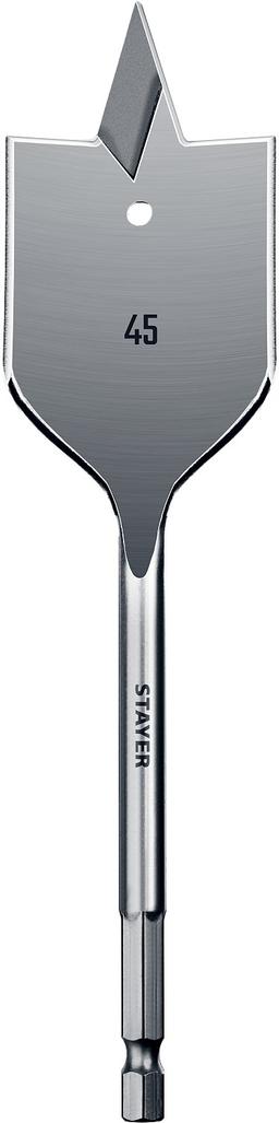 STAYER Flat, 45 x 152 мм, перовое, cверло по дереву (2950-45) - 1