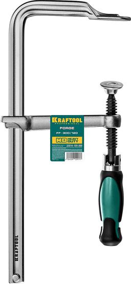 KRAFTOOL Forge FF-300/120, 120 х 300 мм, цельнокованая струбцина F (32014-120-300) - 2