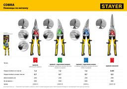 STAYER Cobra, 250 мм, левые ножницы по металлу (23055-L) - 7