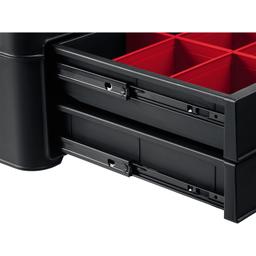 KETER STACKNROLL, 481 х 332 х 233 мм, (19"), пластиковый ящик с выдвижными полками (38407) - 7