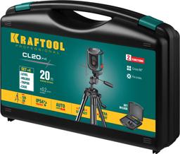 KRAFTOOL CL 20 #4, лазерный нивелир (34700-4) - 3