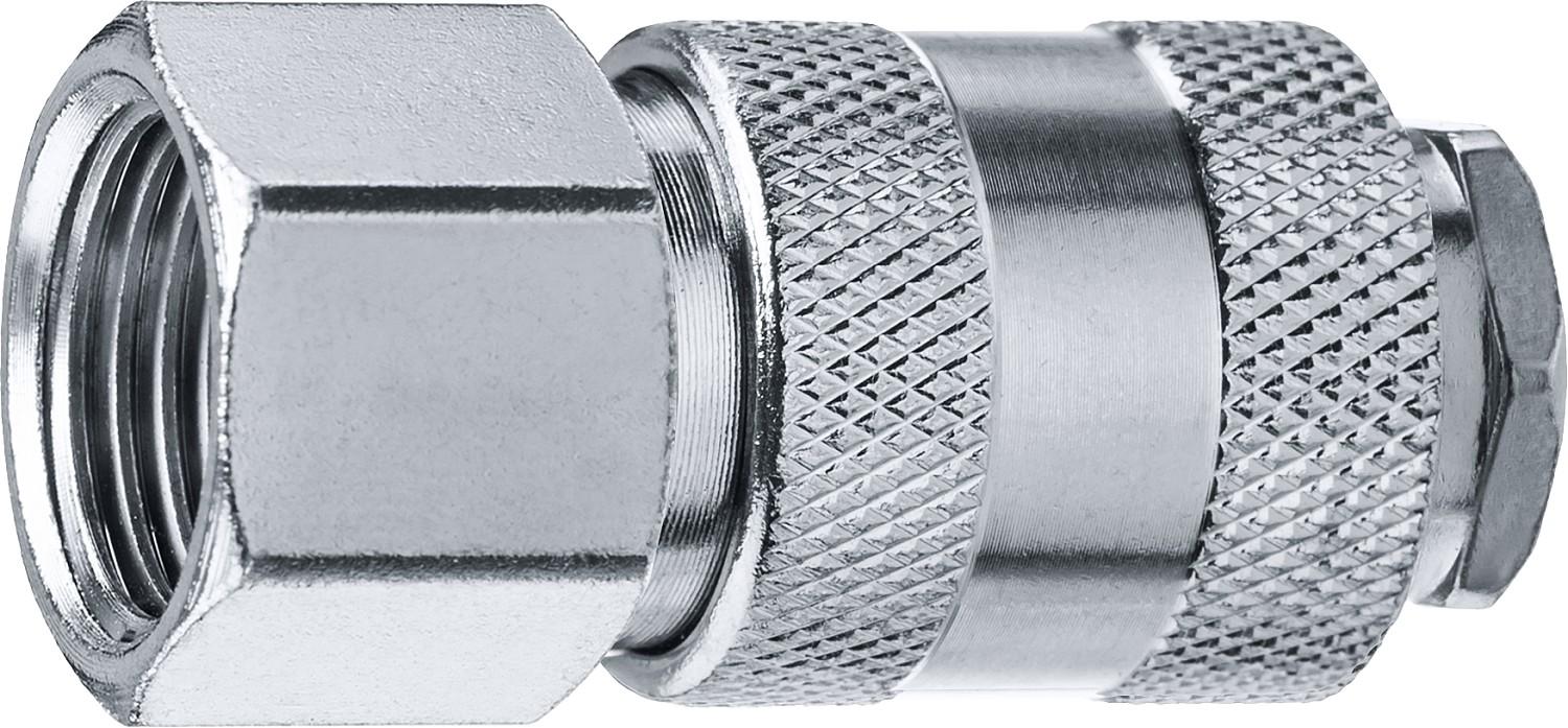 ЗУБР 3/8"F - рапид муфта, переходник, Профессионал (64910-3/8)