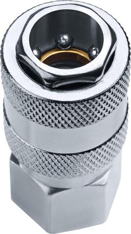 ЗУБР 3/8"F - рапид муфта, переходник, Профессионал (64910-3/8) - 3