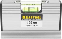 KRAFTOOL ACU-VIEW, 4 в 1, 100 мм, компактный уровень для горизонтальных измерений и уклонов (1-34733-010) - 1